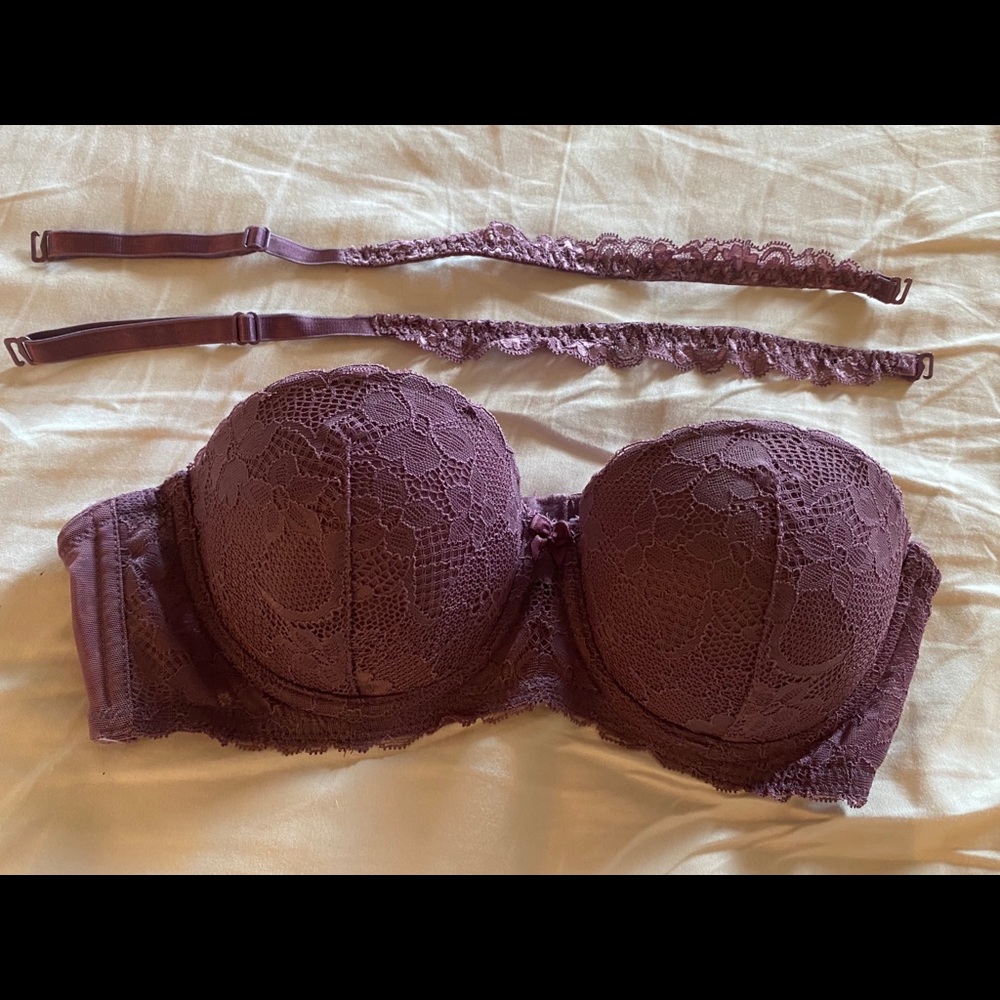 H&M purple Lacey bra